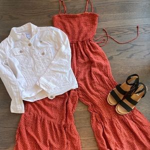 Free People Wide Leg Jumpsuit